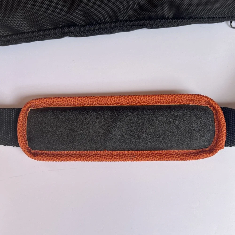 VTG Rawlings NCAA Basketball Messenger Laptop Briefcase Shoulder Bag Orange EUC